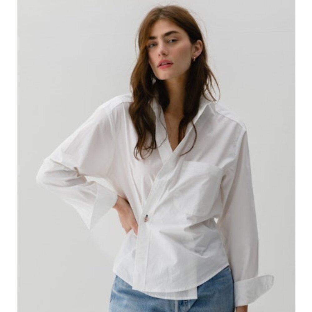 CISSA The MEN'S Shirt, CORE SOLIDS:  WHITE